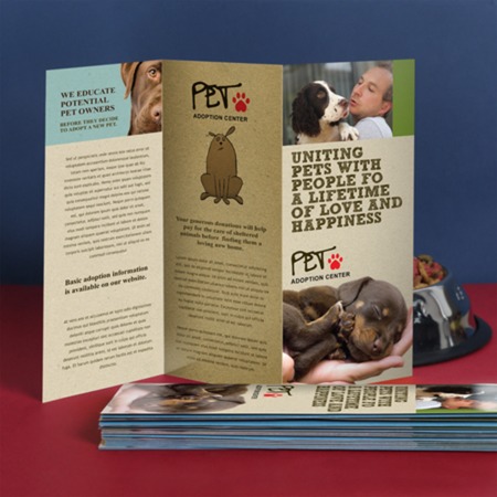 z fold brochure printing standard and custom sizes uprinting